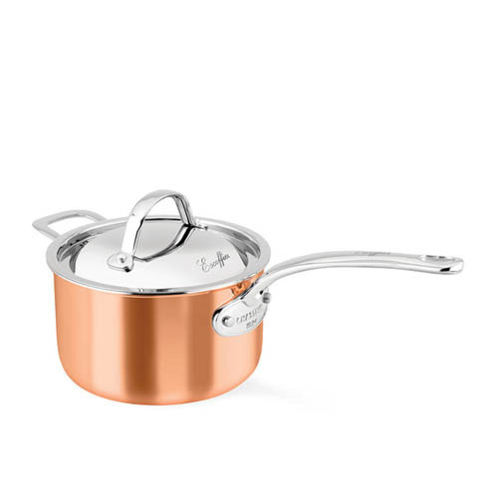 Chasseur Escoffier Copper Saucepans Induction Friendly The