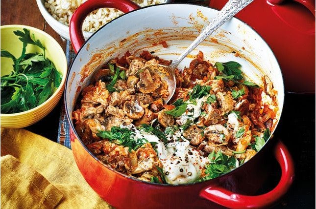 Mushroom Stroganoff