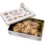 Banksia Red '12 Days Of Christmas' Tin Contains Butter Shortbread Fingers Collectable Tin