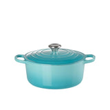 Le Creuset Signature Round Casseroles - Carribean Blue