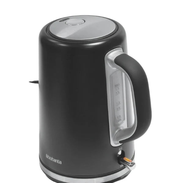 Brabantia Black Electric Kettle 1.7L