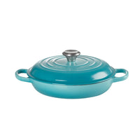 Le Creuset Signature Round Casseroles - Carribean Blue