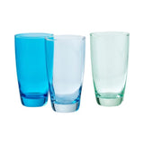 Ocean 'Tiara' Coloured Highball Glasses