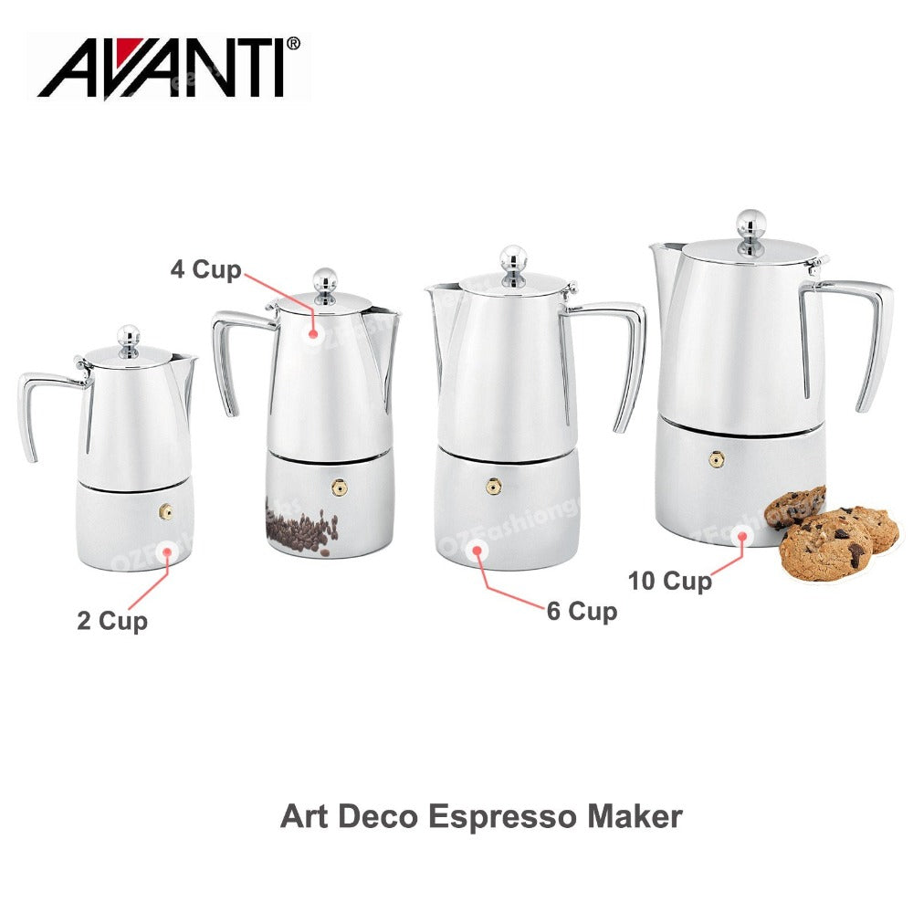 avanti espresso maker 4 cup