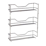 DLine 3 Tier Chrome Spice Rack