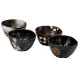 H&G Living 4pce Stoneware Bowl Sets