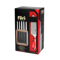 Furi Pro Knife Vault Set 6 Piece - Black